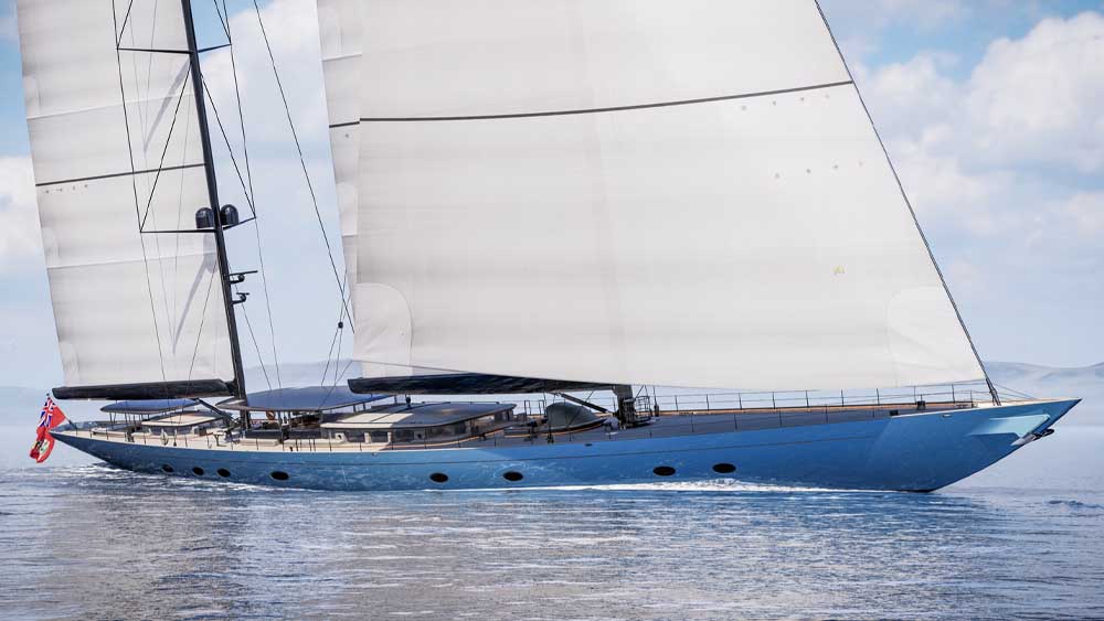 Project Zero, il ketch elettrico di Vitters che guarda oltre il superyacht tradizionale