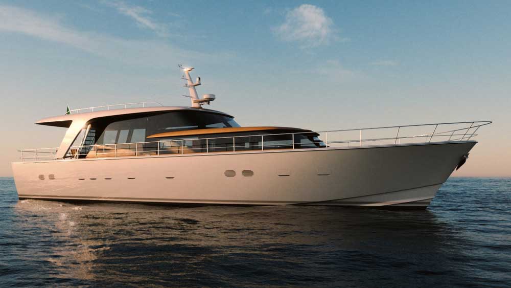 Sanlorenzo SHE scende in acqua, il nuovo Heritage guarda al futuro della nautica